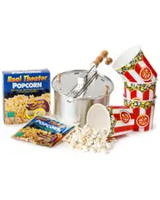 Whirley Pop Orgional Silver Whirley Pop Must Have Starter Set