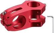 uxcell 25.4mm Bike Stem 45mm Aluminum Alloy Bicycle Handlebar Stem with Hex Wrench for Mountain Road Bike BMX MTB Cycling, Sand Red