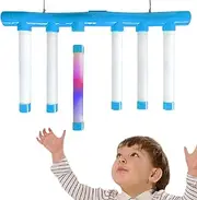 Sticks Game - Drop Stick Catching Challenge, Fast Reaction Training Game | Glow-in-The-Dark Falling Sticks, Hand-Eye Coordination Toy with Music, Adjustable Speed for Kids, Adults, Family Fun