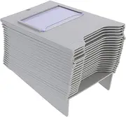 CLISPEED Warehouse Material Cards Rack Multi Pocket Card Holder for Office Home School for Efficient Organization and Storage