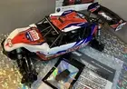 Losi 1/10 Tenacity DB Pro Desert Buggy Brushless Lucas Blue Red Roller Chassis