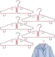 Travel Garment Hanger - Travel Storage Hanger, Compact Hanging Solution | Portable Shirt Hanger Closet Hanger, Space Saving Hanger, Durable Travel Hanger for Camping and Travel