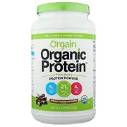 Orgain Organic Plant Based Protein Powder, Sweet Vanilla Bean 1.02 lbs (Pack of 1)