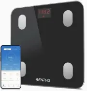 RENPHO Bluetooth Smart Body Fat Scale Digital Bathroom Scales Body Composition