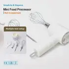 Mini Cordless Electric Handheld Mixer and Food Processor, USB Rechargeable