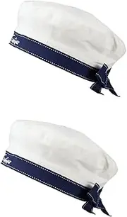 [BESTYASH] 2 Pcs Cotton Cap Pirate Hat Peaked Cap Sailor Hat Beret Fashionable and Stylish for Women