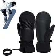 [Gacqpli] Warm Gloves for Women, Thermal Gloves Men, Men's Snow Gloves, Non-Slip Men's Winter Gloves, Gloves for Cold Weather, Soft Touch Screen Gloves for Cold Weather
