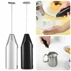 Mini Foamer Kitchen Tool Milk Frother Egg Beater Stirrer Whisk Mixer Electric 6J