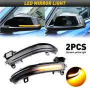 For BMW 1 2 Series 3 4 F20 X1 F30 i3 Dynamic Turn Signal Mirror Sequential Light (for: BMW)