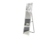 LED Full Length Mirror Floor Vanity Free Standing Body Wall Mounted Hanging Leaning Lighted Hallway Bedroom Dressing Makeup 3 Light Colours 40x2x160cm
