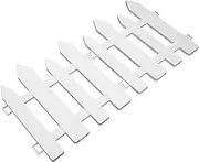 KONTONTY 2pcs Plastic Yard Picket Fence Decorative Landscape Border for Garden Edging Portable Dog Fencing Temporary Fencing