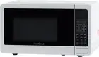700W Compact Microwave Oven with 6 Settings and Speed Defrost, White