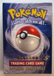 1999 Pokemon Base Set 2-Player Starter Set Theme Deck WOTC SEALED