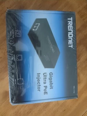 TRENDnet Gigabit Ultra PoE Injector, TPE-117GI - Black