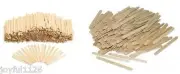 2000 pc 3kg Wooden Craft Sticks/Paddle Pop Sticks 11.5cm x 1cm