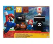 World of Nintendo Super Mario Acorns Plains Figure Set *SEALED* *FREE SHIPPING*