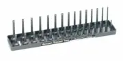 hansen socket tray grey 3/8 drive metric