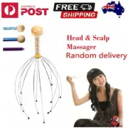 Head Massager Scratcher Neck Massage Scalp Relax Calm Stress Relief Octopus Tool