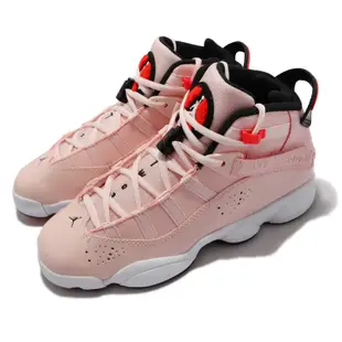 Nike 休閒鞋 Jordan 6 Rings GS 女鞋 喬丹 經典鞋款元素 氣墊 避震 白 323419-602