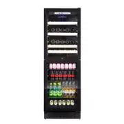 Lecavist Wine Fridge Dual Zone Black