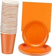 ERINGOGO 1 Set Party Tableware Paper Plates Cups Napkins Each Convenient Dinnerware for Birthday Wedding and Events Stylish Food Serving