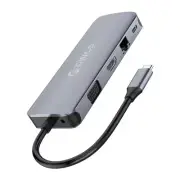 O-Orico 11 in 1 USB-C Multifunction Docking Station RJ45/TV/SDSlot/HDMI/VGA/U...