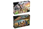 2pc Puzzle Master Kangaroo Park and Koala Picnic Kids Puzzle Set 70x50cm