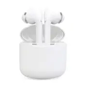 I9x Wireless Stereo Noise Cancelling Headphones For Android Ios Smartphones White Earbuds