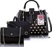 [LIKE STYLE] 3 Pack Ladies Girls Handbags