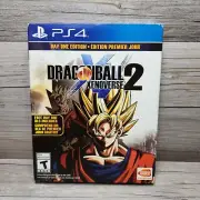 Dragon Ball Xenoverse 2 Day One Edition (PS4 PlayStation 4, 2016) w/ Slipcover