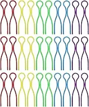 Tupalizy 5 Colors Plastic Bobbin Thread Holders Thread Buddies Bobbin Clips Clamps for Bobbins Embroidery Thread Spools Organizing Pairing Matching Quilting Sewing Machine Accessories, 30PCS