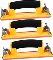Angoily Ergonomic Grip Handle Sandpaper Holder Wall Sandpaper Holder Set for Drywall Wood Sanding