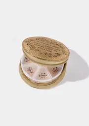 [Dash of Pep] Gold 7 Day Gold Foil Pill Case