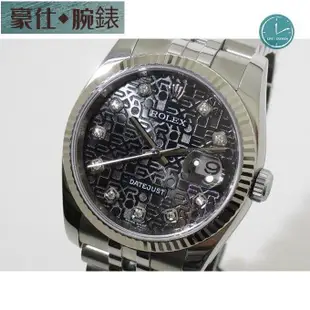 高端 ROLEX勞力士蠔式DATEJUST116234黑色紀念面盤鑽石時標36MM