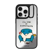 iPhone 16 Pro Mirror Ring Stand Case MagSafe Compatible I'm sick of everything