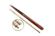 2pc Desert Cue With Jarrah Butt, Brown Mallee Burl Splice, 1 Splice