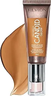 Revlon PhotoReady Candid Glow Moisturizing Foundation, 500 Almond, 22 ml