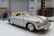 Porsche 356B - Silver 1:24 Scale 1:24 Scale Model Car Supreme