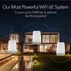 NETGEAR Orbi Quad-Band WiFi 6E Mesh System & 2 Satellites RBKE953S-100NAS