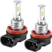 Daiilg H11 H8 H16 80W 4000LM 3000K Yellow Tech LED Fog Lights Conversion Bulbs Kit