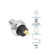 Tridon Light Oil Pressure Switch for Bedford CF Van 2.3L 4cyl 58kW 23 L 80-83