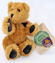 Boyds Bears Golden Teddy Award Percy Bear 6" Jointed Plush w/ Tags