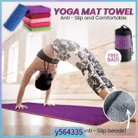 在飛比找蝦皮購物優惠-Anti-slip Yoga Mat Towel Pilat