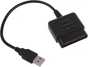 Portable Adapter Converter USB Adapter Converter Cable ABS-Material Dual-Shock Joypad Gamepad to PC Game
