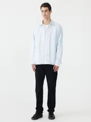 Denim Lo Slung Pull On Pant