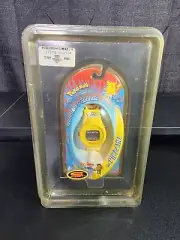 Pokemon #25 Pikachu Digital C Watch Yellow VTG 1999 Nintendo Trendmasters sealed