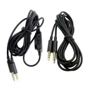 3.5mm Audio Cable Wire For Astro A10 A40 A50 A30 Gaming Headset Black