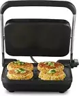 Café Style 4 Slice Sandwich Press and Maker| AnyHeight Control for Fritters