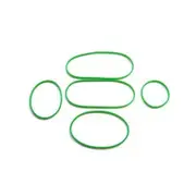 Go Green Lunch Box Replacement Seals (5pk) - Green