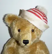 SAILOR HAT, vintage style, for large collectible teddies & dolls